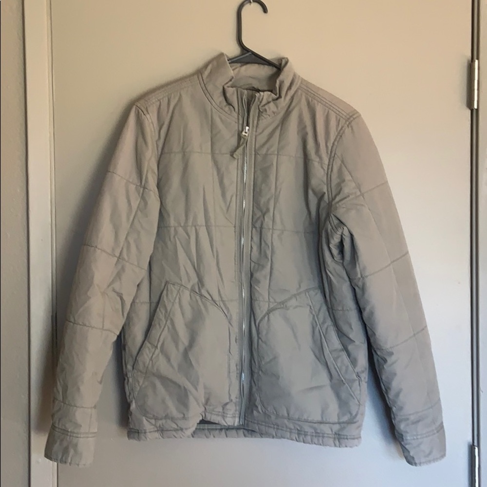 Olive Green Puff Jacket